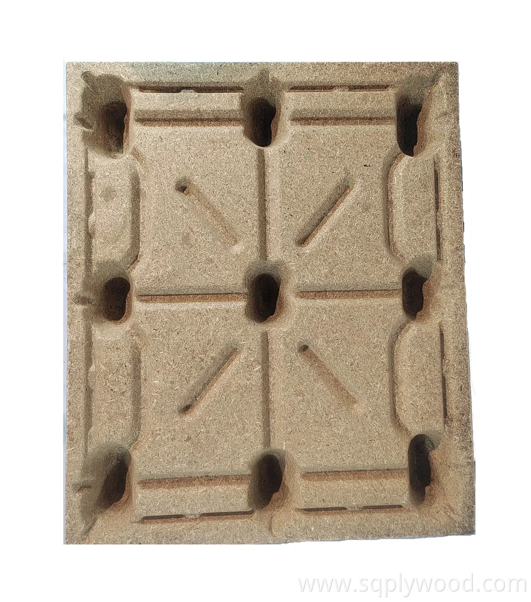 Fumigation-Free Nestable Compressed Wood Pallet